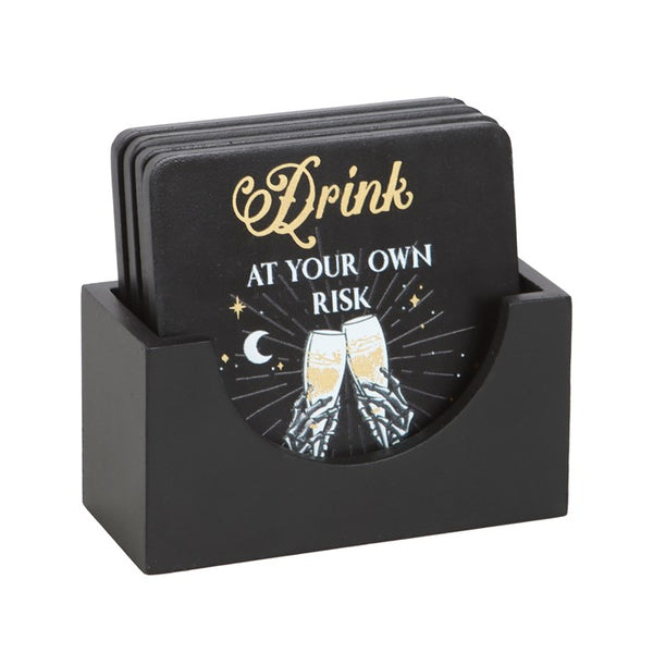 Till Death Do Us Party Set Of 4 Coasters