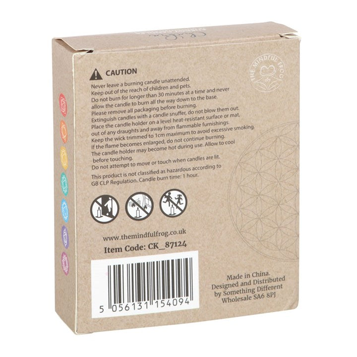 Pack of 14 Chakra Energy Candles