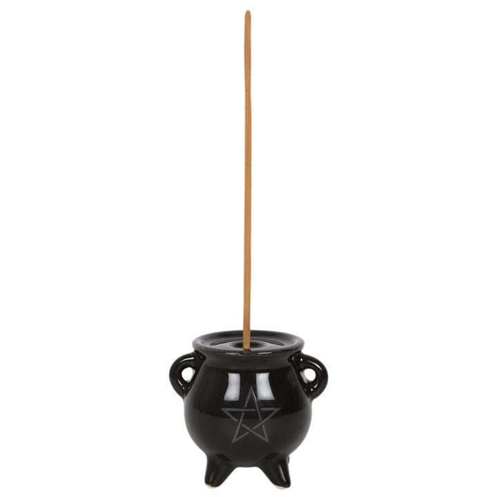 Pentagram Cauldron Incense Holder