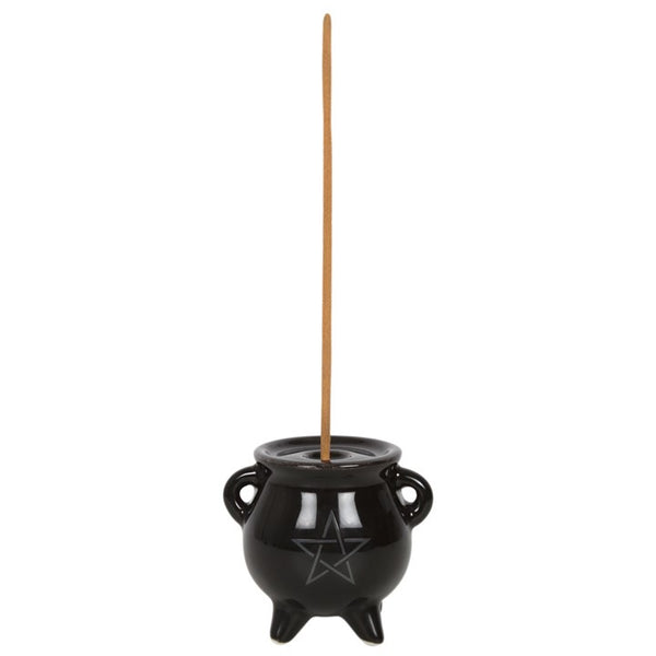 Pentagram Cauldron Incense Holder