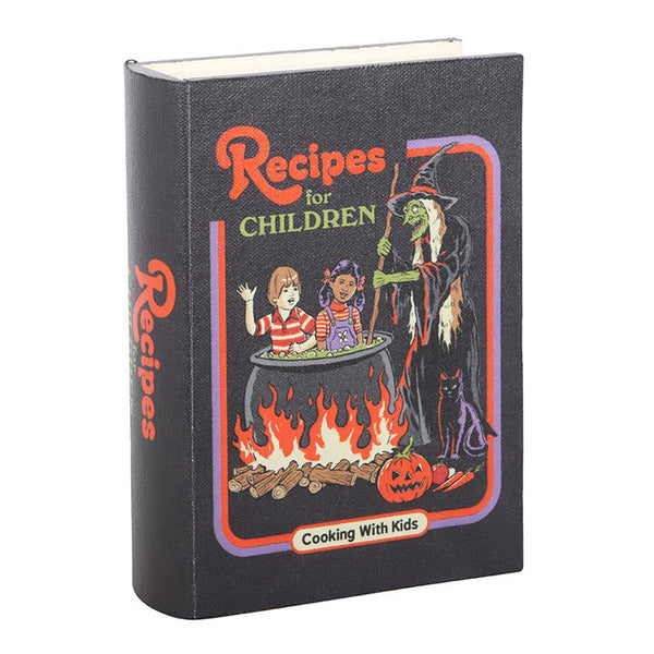 Recipes For Children Book Shaped Storage Box