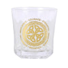 Celtic Shield Knot Lowball Glass with Cork Coaster