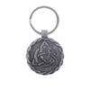 Celtic Triquetra Knot Alloy Keyring
