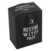 Resting Witch Face Stemless Glass