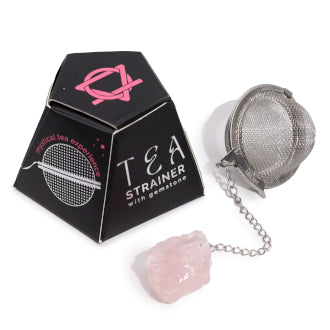 Rose Quartz Tea Strainer