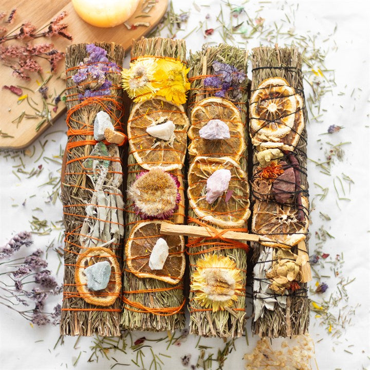 Rosemary, Palo Santo & Aventurine Smudge