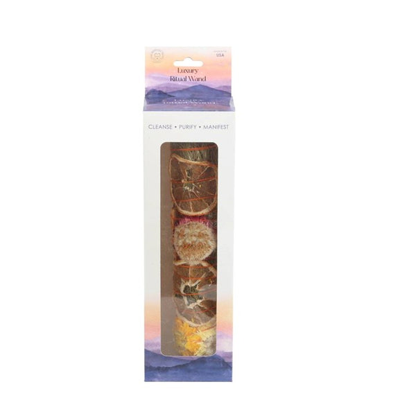 Rosemary, Palo Santo & Quartz Smudge Kit