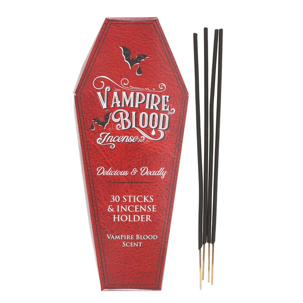 Vampire Blood Incense Sticks With Coffin Holder
