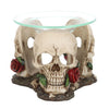Skull Rose Oil Burner
