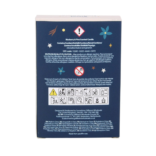 Pack of 12 Blackberry & Pine Winter Ritual Spell C