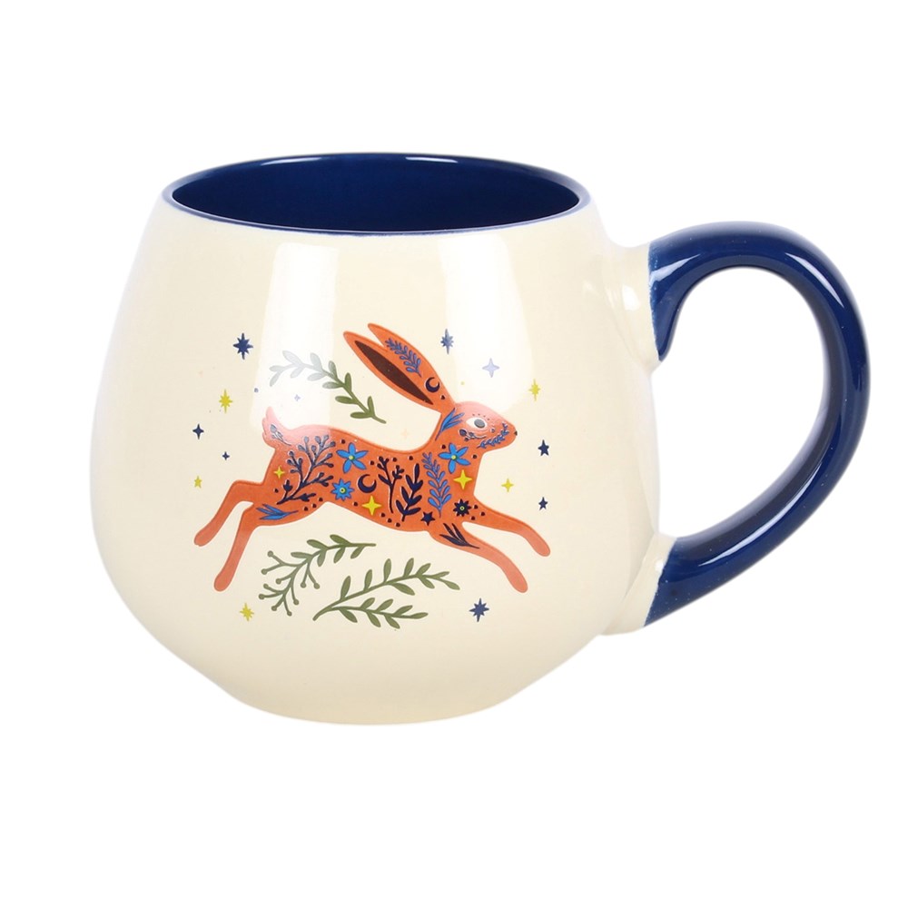 Leaping Hare Mug And Socks Set
