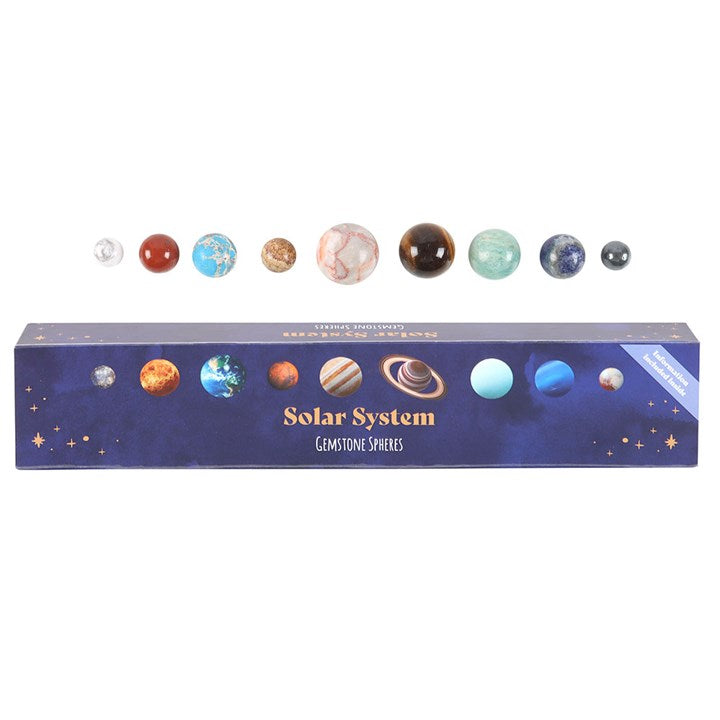 Solar System Crystal Sphere Set