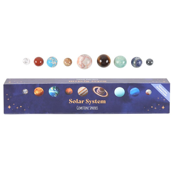 Solar System Crystal Sphere Set