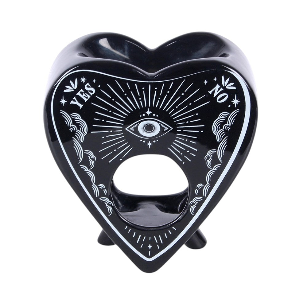 Black Planchette Oil Burner & Wax Warmer