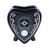 Black Planchette Flower Vase