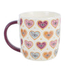 Sacred Sight Heart Print Mug & Tea Infuser Set