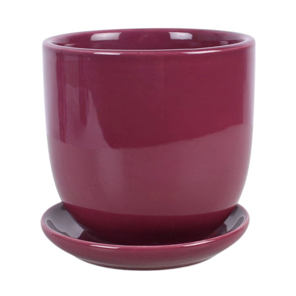 Sacred Sight Heart Plant Pot & Saucer
