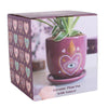 Sacred Sight Heart Plant Pot & Saucer