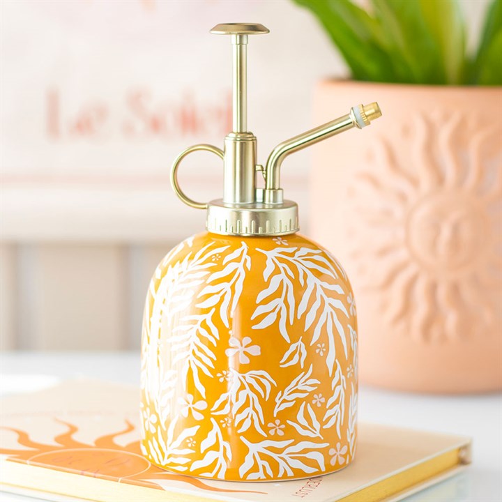 Summer Leaf Ceramic Plant Mister