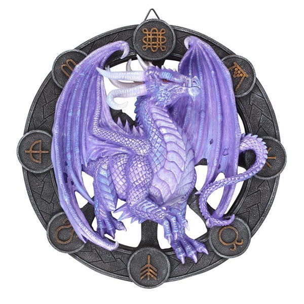 Samhain Dragon Resin Wall Plaque