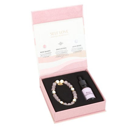 Self Love Rose Quartz Bracelet & Essential Oil
