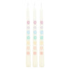 Chakra Balancing Set of 3 Taper Candles