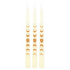 Moon Phase Set of 3 Taper Candles