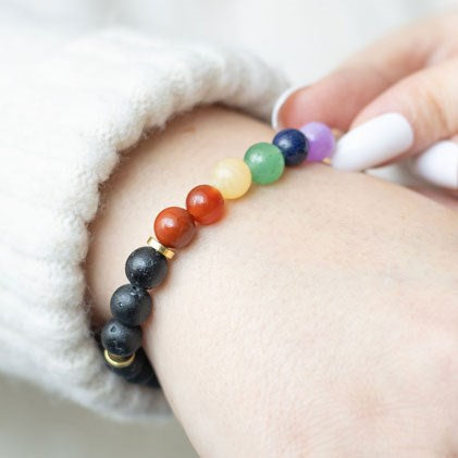 Seven Chakra Bracelet & Essential Oil