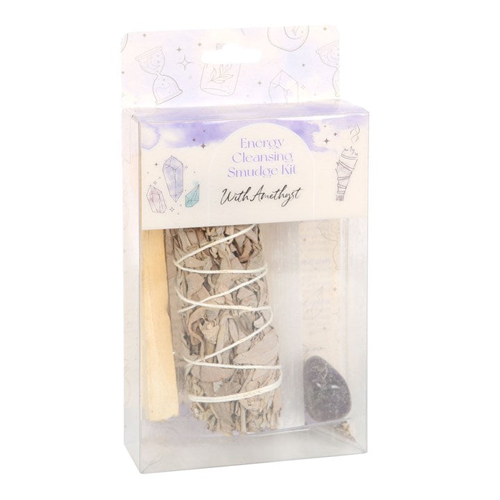 Smudging Kit With Amethyst