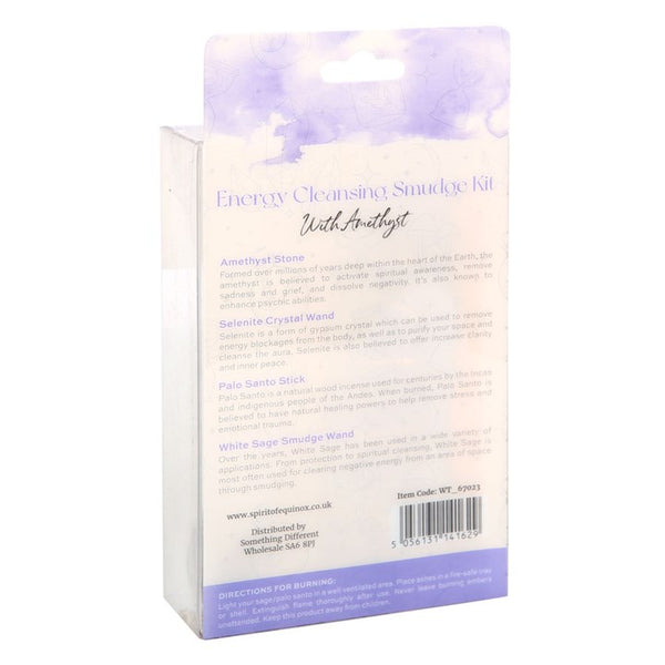 Smudging Kit With Amethyst