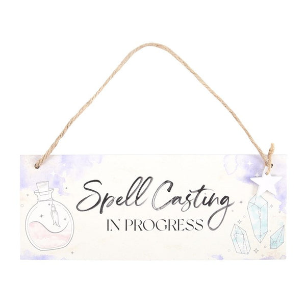 Spell Casting in Progess Sign