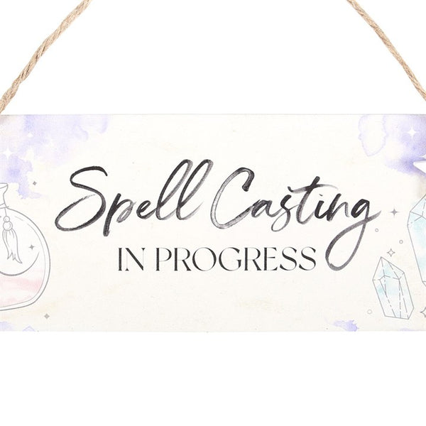 Spell Casting in Progess Sign