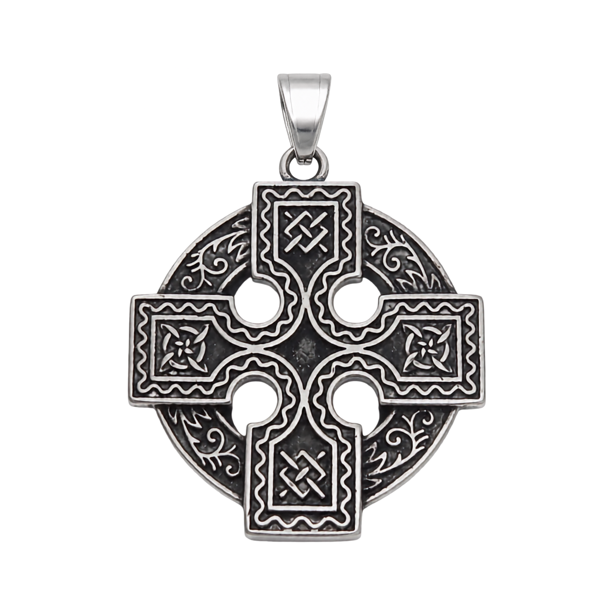 Stainless Steel Celtic Cross Pendant
