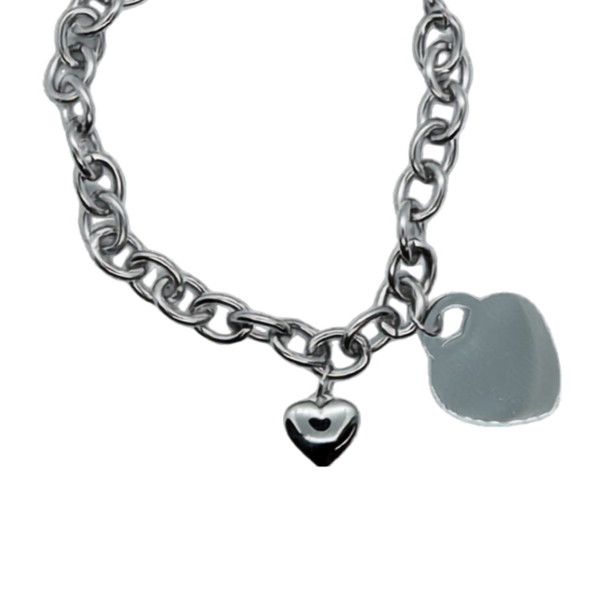 Heart Bracelet Stainless Steel