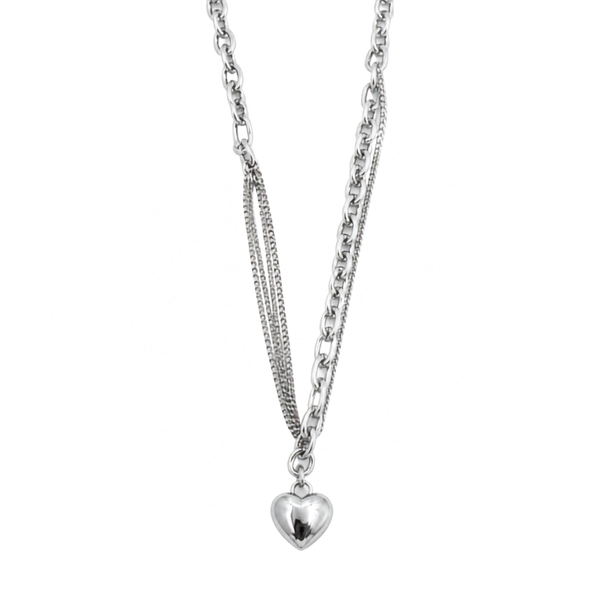 Stainless Steel Chain with Heart
