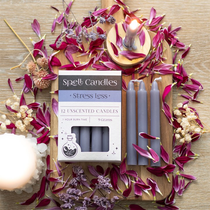 Stress Less Spell Candle x 12