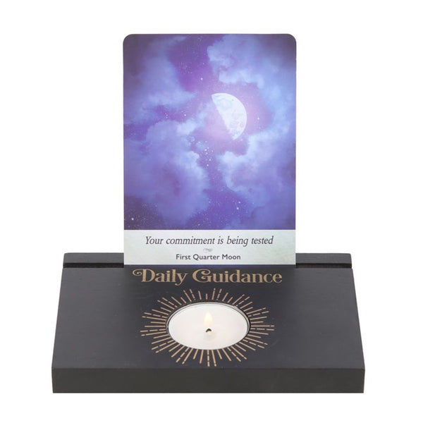 Black Daily Guidance Tarot Card Holder