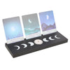 Black Moon Phase Card Stand TLight Holde
