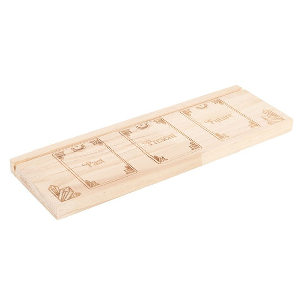 Natural Past Present Future Card Stand