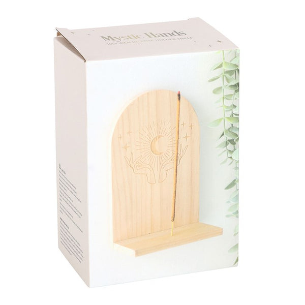 Natural Mystical Hands Incense Holder Sh