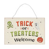 Trick or Treaters Welcome Sign