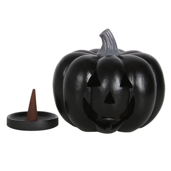 Black Pumpkin Incense Holder