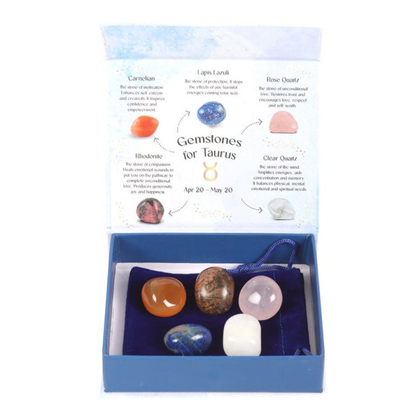 Zodiac Crystal Tumblestone Set