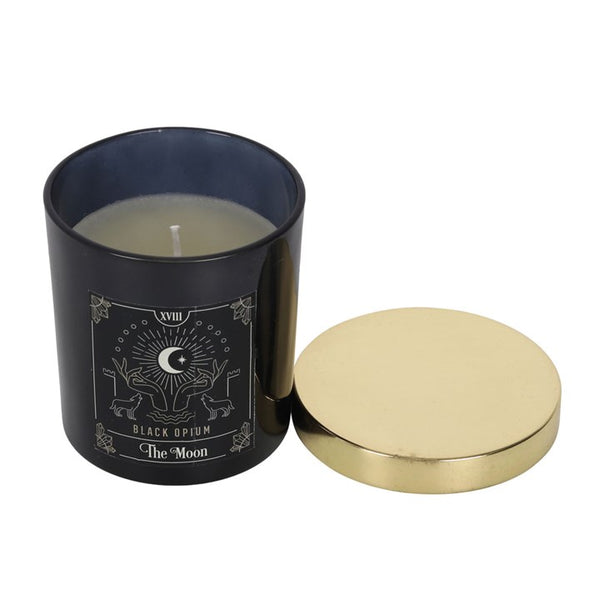 The Moon Tarot Candle