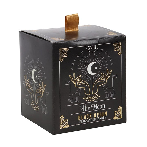 The Moon Tarot Candle