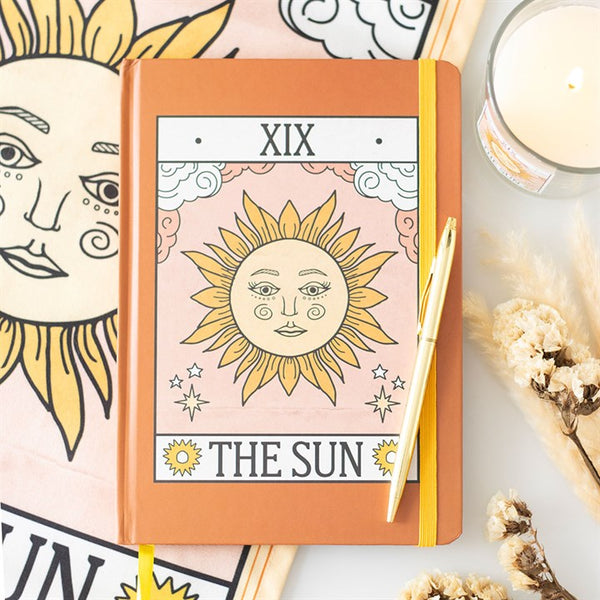 The Sun Vintage Tarot Notebook