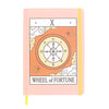 The Wheel of Fortune Vintage Tarot Notebook