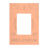 Wheel of Fortune Vintage Tarot Card Necklace on Card