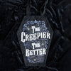 The Creepier The Better Coffin Shaped Tote Bag