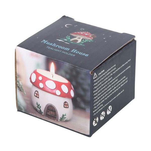 Mushromm House Tealight Holder
